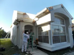 Exterior house painting
